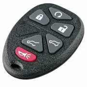 For Chevrolet HHR 2008 3 Button ABS Plastic Remote SmartKey Case Cover Shell