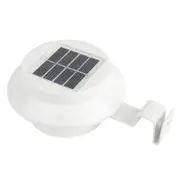 Solar Powered Gutter Light Wall Lamp Leds Energy Saving Night Lights White Landscape & Walkway Lights