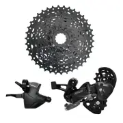 microSHIFT ADVENT Super Short 1x9 Spd Groupset Real MTB Drivetrain for 20" Wheel