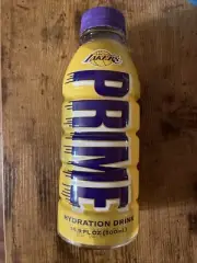 Los Angeles Lakers Prime Hydration Lemonade flavor! very rare!!