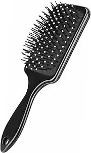 Segbeauty Wet Hair Brush, Paddle Brush, Air Cushion Comb for Massaging Scalp, Detangling Hair Brush, Reduce Frizz and Hair Tangles, Mens Hair Brush, Hair Styling Tools (Black)