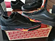 Vans Old Skool Flame Sneaker (BNIB) men US 10.5