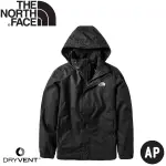 【THE NORTH FACE 男 DRYVENT防水外套《黑》】49F7/防風外套/風衣/夾克/悠遊山水