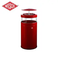 在飛比找蝦皮商城優惠-【WESCO】商用垃圾桶120L(頂蓋款)-紅