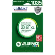 Calidad Brother LC-3319 XL Value 4 Pack