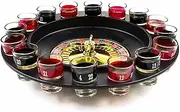 Boutique Retailer Shot Glass Roulette Casino Spinner Drinking Table Game Set