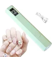 Nail Polish Lamp - Rechargeable Polish Gel Light UV LED Dryer | Manicure Curing Device Portable Nail Dryer for Beginners Professionals