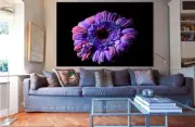 flower-blossom-bloom-gerbera- WALL ARTS SCENERY high quality Canvas home decor