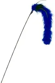 Go Cat Short Tail Teaser Wand Toy for Cats
