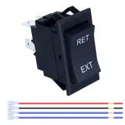 Reversing Polarity Rocker Switch Momentary RV Jack Rocker Switch 30A 12V DC 4...