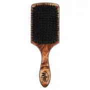 Wet Brush, Argan Oil Infused Paddle Shine Enhancer Brush, Brown, 1 Brush