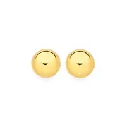 9ct 5mm Ball Stud Earrings