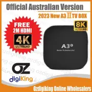 2024 Newest A3Ⅱ Android TV BOX HTV (Free 2M 4K HDMI Cable)