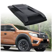 Matt Black Bonnet Scoop Hood Cover to suit Nissan Navara NP300 D23 2015-2020