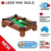 Genuine LEGO® "Pool Table" - Billiards, Sport - Custom Build [MiniMOC] NEW