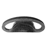 1/2 Inch X 24 Inch Silicon Carbide Sanding Air File Belts (48 Pack, 150 Grit)