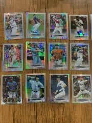 2022 Topps Chrome Baseball Refractor Lot ( All 27 Cards )