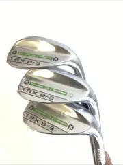 Possot Golf TRX B-3 Wedge Set GW-56*, SW-56*, LW-60* Steel Shafts NEW