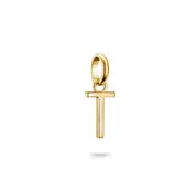 Buy Connect Charm letter T Gold by Thomas Sabo online - THOMAS SABO Australia