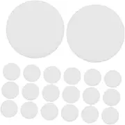NOLITOY 20pcs Pc Material Led Downlight Diffusion Plates Light Diffuser Sheets for Cylinder Lights DIY Lamp Bottom Covers