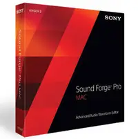在飛比找PChome24h購物優惠-Sound Forge Pro Mac 2.5 單機版 (下