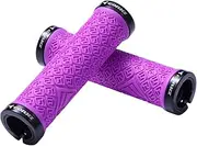 corki Mountain Bike Grips,Double Lock on Locking Bicycle Handlebar Grips for MTB,Downhill