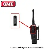 GME TX6160 SPEAKER/MIC COVER PLATE WITH SCREWS & GASKET