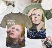 David Bowie Hunky Dory Album Cover AOP 3D T-shirt