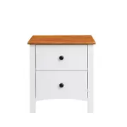 VI Courtney 2 Drawer Bedside Table