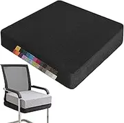 Chair Cushion Outdoor Indoor 40x40/50x50/45x45cm Kitchen Chair Pads, Non-Slip Memory Foam Floor Pad，Removable Washable for Dining Office Floor Garden Living Room(B1,50x50x15cm)