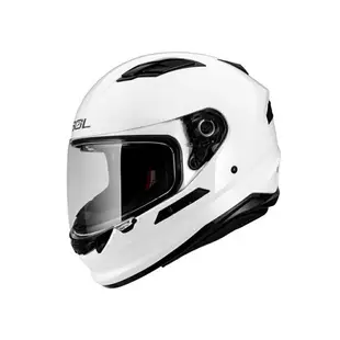 【SOL Helmets】SF-6全罩式安全帽 (素色_素白) ｜ SOL安全帽官方商城