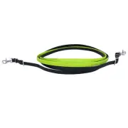17DL HILASON Western Horse Genuine Biothane Leather Rein Lime Green