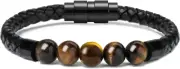 Cremation Jewelry Lava Stone Urn Bracelet for Ashes for Women Men Chakra Healing