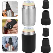 Beer Bottle Can Stubby Cooler W❆ Beer Opener Slim Can Cooler Beer Bottle
