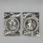Lot of 2 Etekcity Notebook Security Lock 01-LKCP-0093S