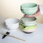 Reusable Matcha Whisk Holder Ceramic Japanese Tea Set Tea Lovers