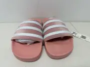 Adidas Adilette Pink Mauve Cloud White Slide Sandal Slipper GX3372 Women's Sz 10