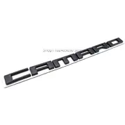 Car 3D Metal Letter Emblem Sticker for Chevrolet Camaro Rs Ss Zl1 Z28 Chevy Auto Body Rear Trunk Fender Trim Badge Decor Styling Black A