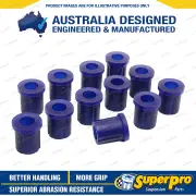 SuperPro Front Leaf Spring Bush Kit for Toyota LandCruiser 55 Series 1971-1980