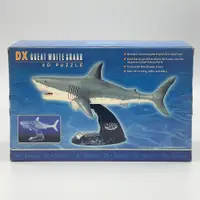 在飛比找蝦皮購物優惠-4D MASTER 海洋生物模型仿真拼圖 鯊魚 益智立體拼圖