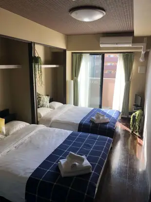 心齋橋的1臥室公寓 - 35平方公尺/1間專用衛浴46 #Best location 10min to Dotonbori&Shinsaibashi