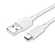 USB A to Type C Fast Charging Data Cord for Apple and for Samsung 100 cm