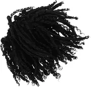 FOMIYES Twists Crochet Hair Extensions for Braiding Dreadlock Wig Realistic Synthetic Hair Blend for Men Effortless Styling for Street Dance and Reggae Looks