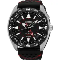 在飛比找momo購物網優惠-【SEIKO】Prospex GMT 菁英人動電能手錶-黑 