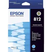 Original Epson 812 Cyan Ink Cartridge Toner C13T05D292 WorkForce Pro