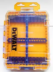 DEWALT Tool Box, Tough Case, Medium, Case Only (DWAN2190) with Bit holders