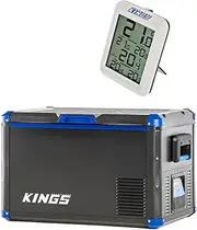 [Adventure Kings] 60L Camping Fridge Freezer Portable Cooler+ Wireless Thermometer