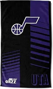Northwest Utah Jazz NBA Riser Micro Fiber Beach Towel 40 x 72 Inches