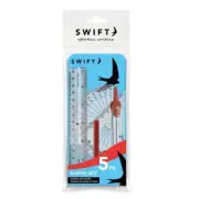 Maths Set - 5 Piece School Stationery Geometry Math Measure Pack Exams Compass.