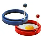Professional 4 Inch Silicone Egg Ring, Pancake Mold Egg ץ for Breakfast Sandw...